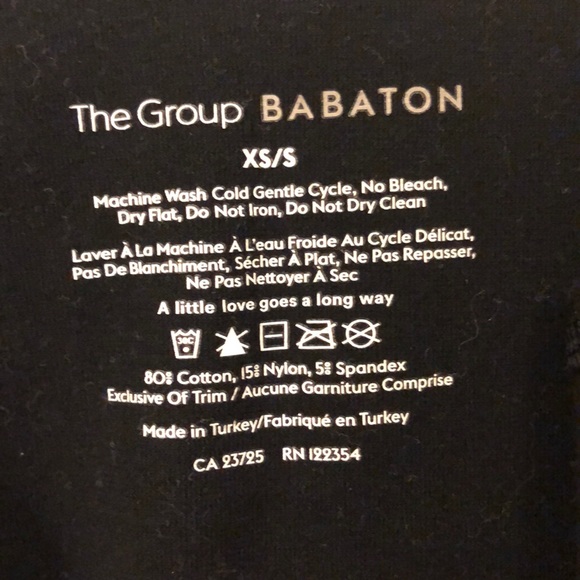 SOLD Babaton Black Bodysuit - Picture 2 of 2